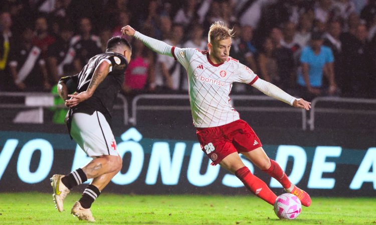 Internacional se impõe e complica Vasco no Brasileirão