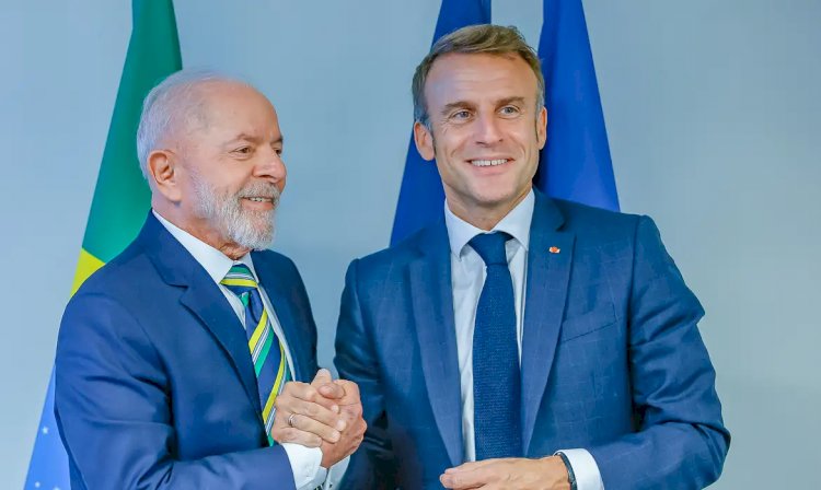 Nos EUA, Lula tem encontros com Macron e Rei da Jordânia