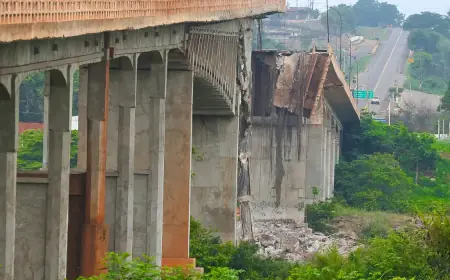 Queda de ponte: Marinha suspende busca subaquática no Rio Tocantins