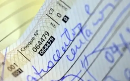 Cheque representa 0,5% das operações financeiras de pagamento no país