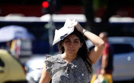 Rio chega a 44ºC, maior temperatura registrada desde 2014