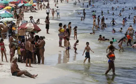 Inmet prevê calor intenso no Sudeste e temporais no Sul
