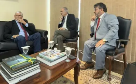 Carlos Bernardo cumpre agenda em Brasília