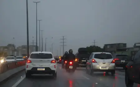 Rio se prepara para a frente fria que poderá trazer tempestade