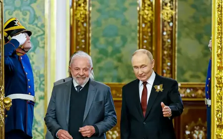 Viagem de Lula à Rússia e China aproxima países na política e economia