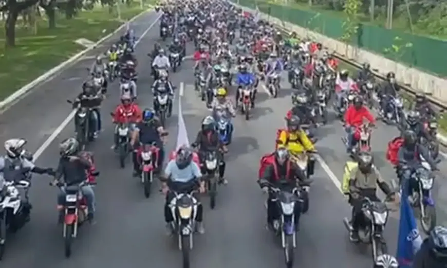 SP: motofretistas fazem ato contra "pejotização" no Dia do Trabalhador