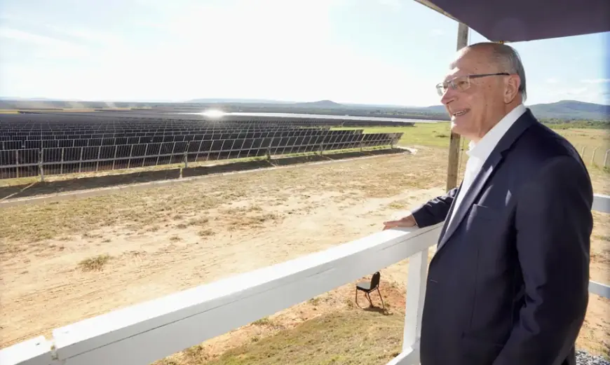 Novo parque solar em Minas Gerais pode abastecer 350 mil habitantes