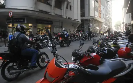 Em dez anos, frota de motocicletas cresce 42% no país