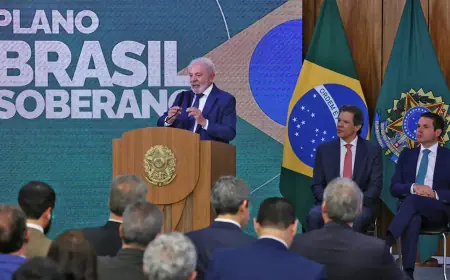 Governo anuncia R$ 30 bi em crédito para setores afetados por tarifaço