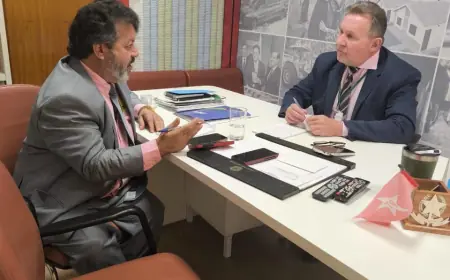 Reunião em Brasília define pautas estratégicas no gabinete do deputado Vander Loubet