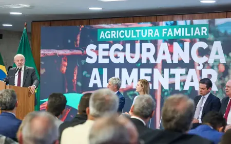 Governo sanciona 5 leis sobre políticas de segurança alimentar
