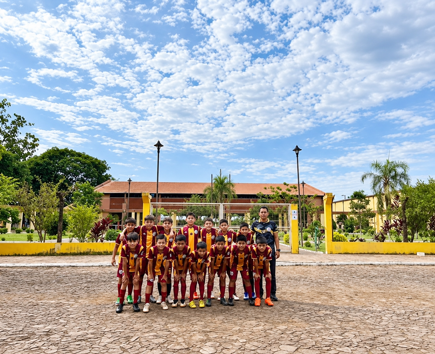Centro de Alto Rendimento reúne centenas de crianças em atividades esportivas em Pedro Juan Caballero