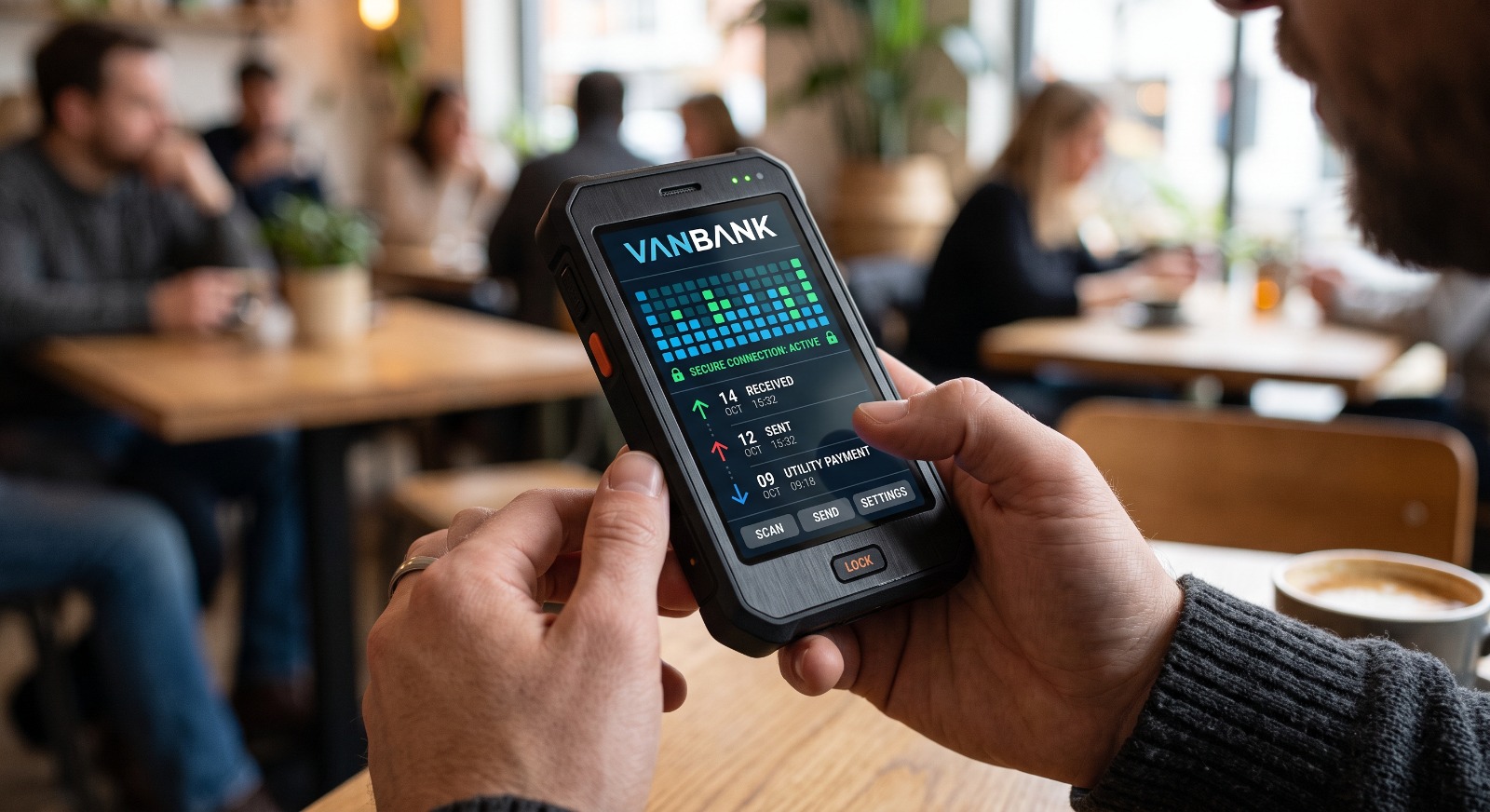 VANBANK: sua conta digital sempre disponível. Entre agora!