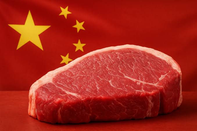 China impõe tarifa adicional de 55% sobre carne bovina brasileira após país atingir limite anual